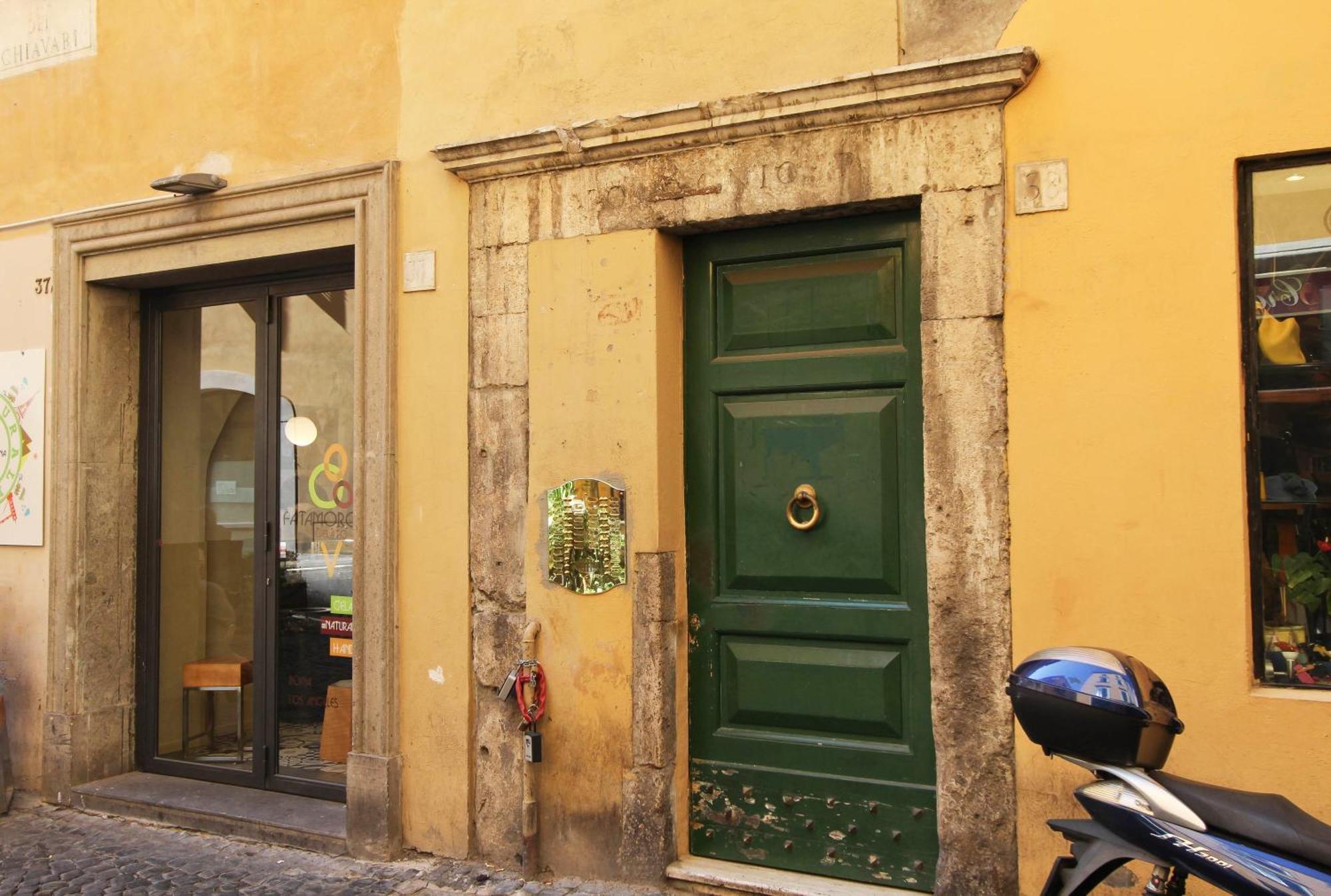 Campo De Fiori - Loft In Originario Anfiteatro Romano エクステリア 写真