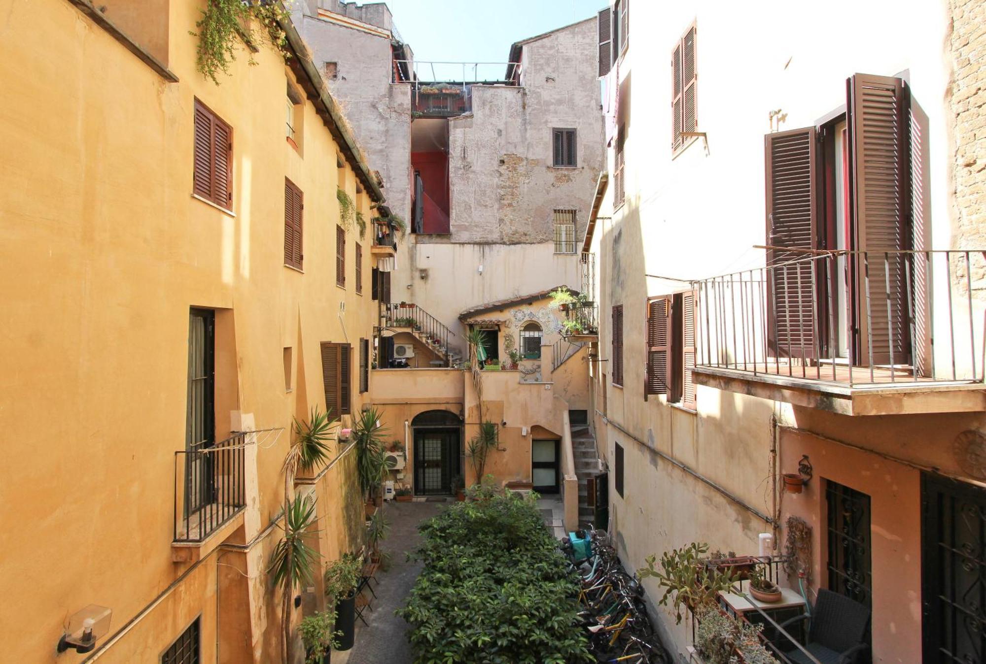 Campo De Fiori - Loft In Originario Anfiteatro Romano エクステリア 写真